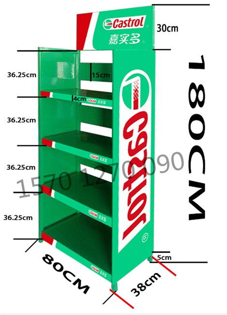 專業(yè)批發(fā)銷售機(jī)油貨架與汽車用品展示架——北京世紀(jì)騰發(fā)貨架加工廠